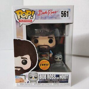 Pop! Television - The Joy of Painting - Bob Ross and Hoot #561 (Ltd Chase Ed)